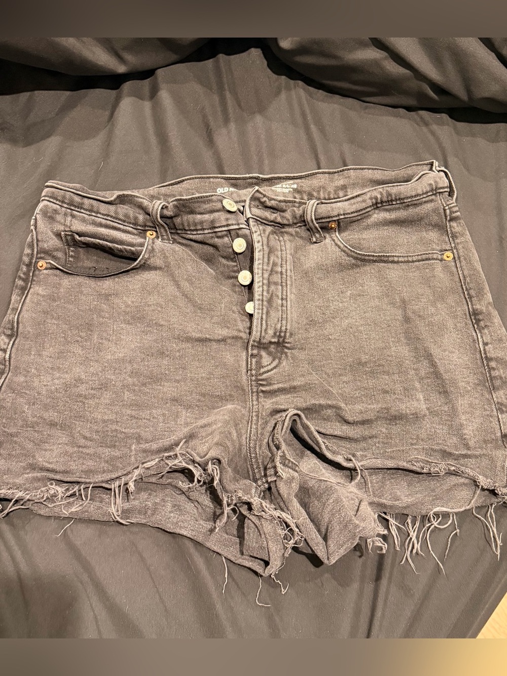 Old Navy Black Denim Shorts